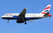 British Airways Airbus A319-131 (G-EUPL) at  Barcelona - El Prat, Spain