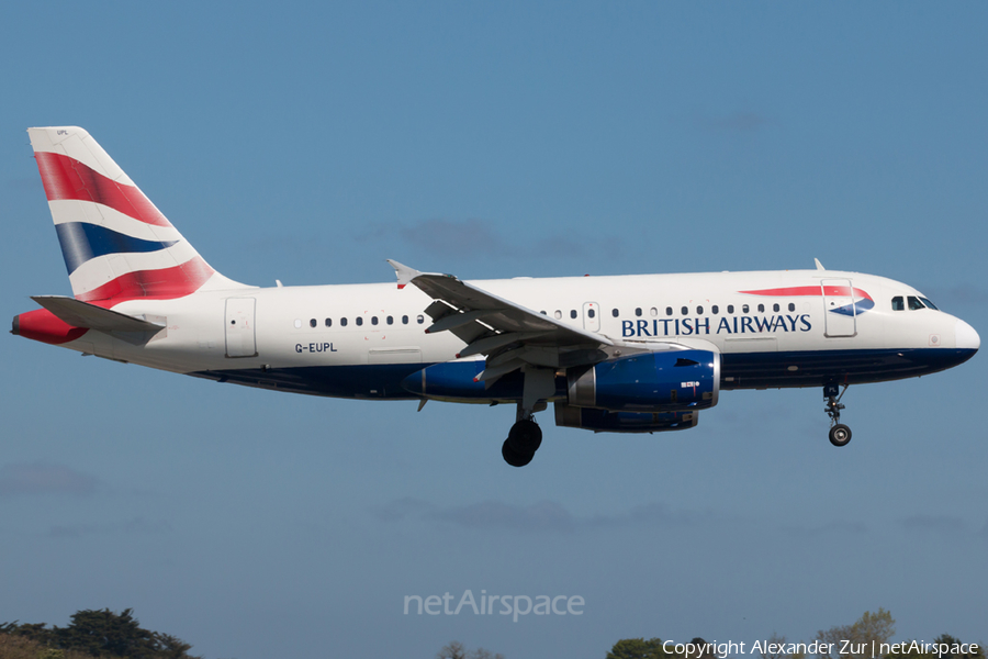 British Airways Airbus A319-131 (G-EUPL) | Photo 162363