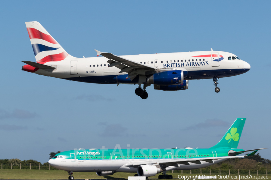 British Airways Airbus A319-131 (G-EUPL) | Photo 165317