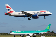 British Airways Airbus A319-131 (G-EUPL) at  Dublin, Ireland