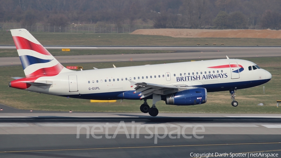 British Airways Airbus A319-131 (G-EUPL) | Photo 215800