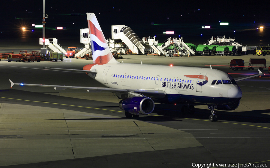 British Airways Airbus A319-131 (G-EUPL) | Photo 131541