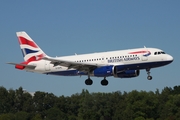 British Airways Airbus A319-131 (G-EUPL) at  Hamburg - Fuhlsbuettel (Helmut Schmidt), Germany