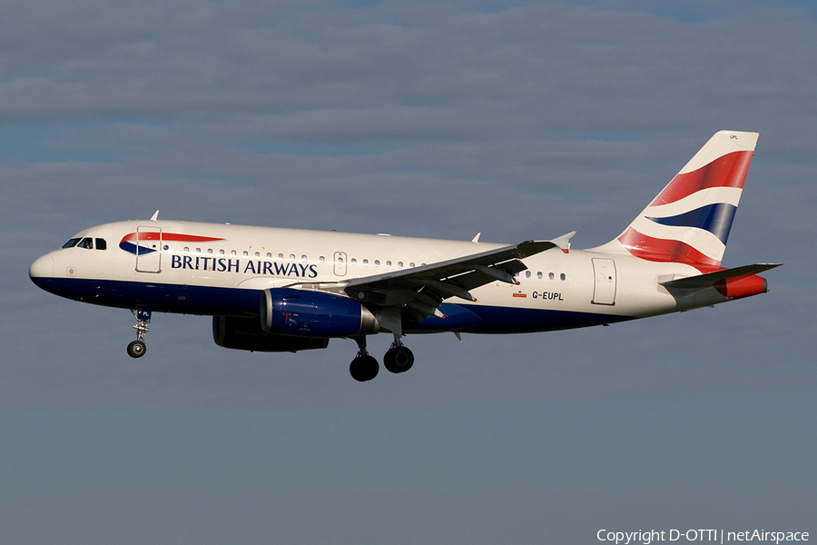 British Airways Airbus A319-131 (G-EUPL) | Photo 270257