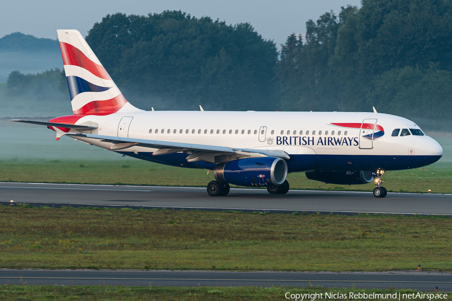 British Airways Airbus A319-131 (G-EUPL) | Photo 345614