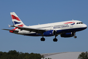 British Airways Airbus A319-131 (G-EUPL) at  Hamburg - Fuhlsbuettel (Helmut Schmidt), Germany