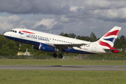 British Airways Airbus A319-131 (G-EUPL) at  Hamburg - Fuhlsbuettel (Helmut Schmidt), Germany