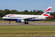 British Airways Airbus A319-131 (G-EUPL) at  Hamburg - Fuhlsbuettel (Helmut Schmidt), Germany