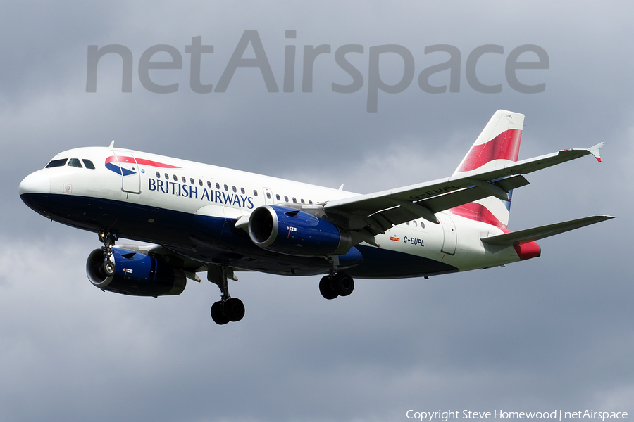 British Airways Airbus A319-131 (G-EUPL) | Photo 168711