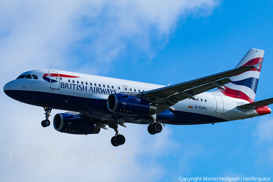 British Airways Airbus A319-131 (G-EUPL) | Photo 241541