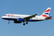 British Airways Airbus A319-131 (G-EUPM) at  Amsterdam - Schiphol, Netherlands