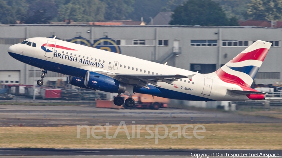 British Airways Airbus A319-131 (G-EUPM) | Photo 282341