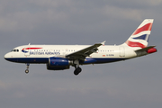 British Airways Airbus A319-131 (G-EUPM) at  Brussels - International, Belgium