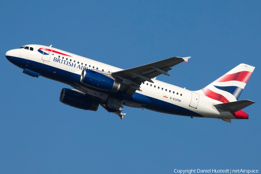 British Airways Airbus A319-131 (G-EUPM) | Photo 613968