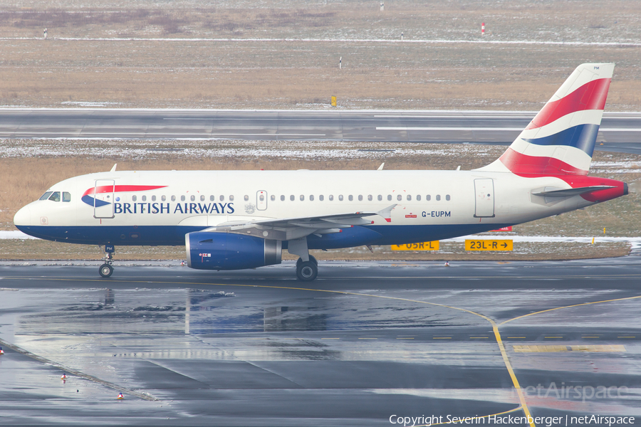 British Airways Airbus A319-131 (G-EUPM) | Photo 224941