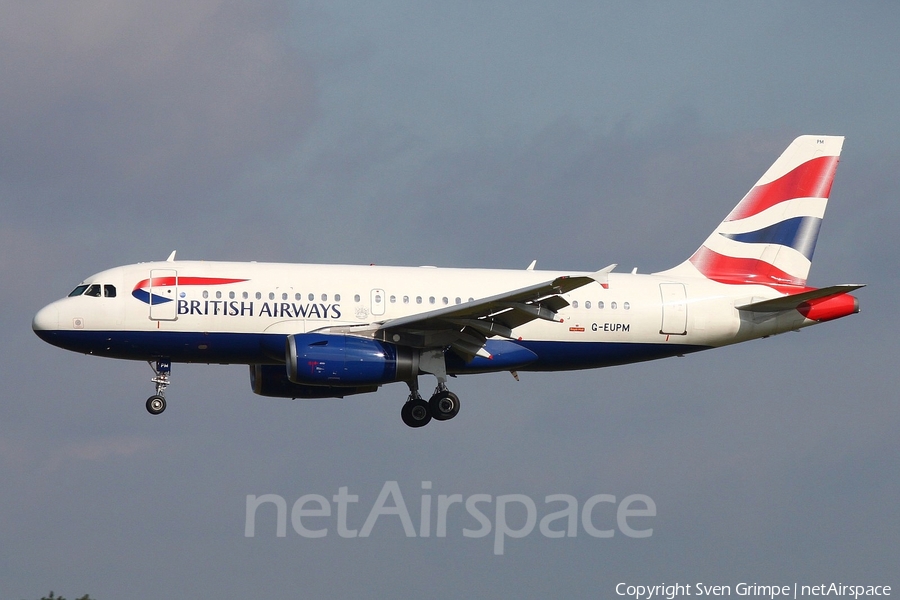 British Airways Airbus A319-131 (G-EUPM) | Photo 67629