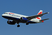 British Airways Airbus A319-131 (G-EUPM) at  London - Heathrow, United Kingdom