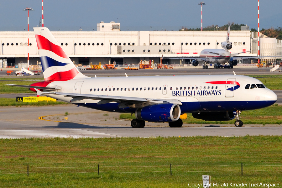 British Airways Airbus A319-131 (G-EUPM) | Photo 311140