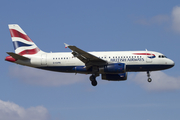 British Airways Airbus A319-131 (G-EUPN) at  Amsterdam - Schiphol, Netherlands