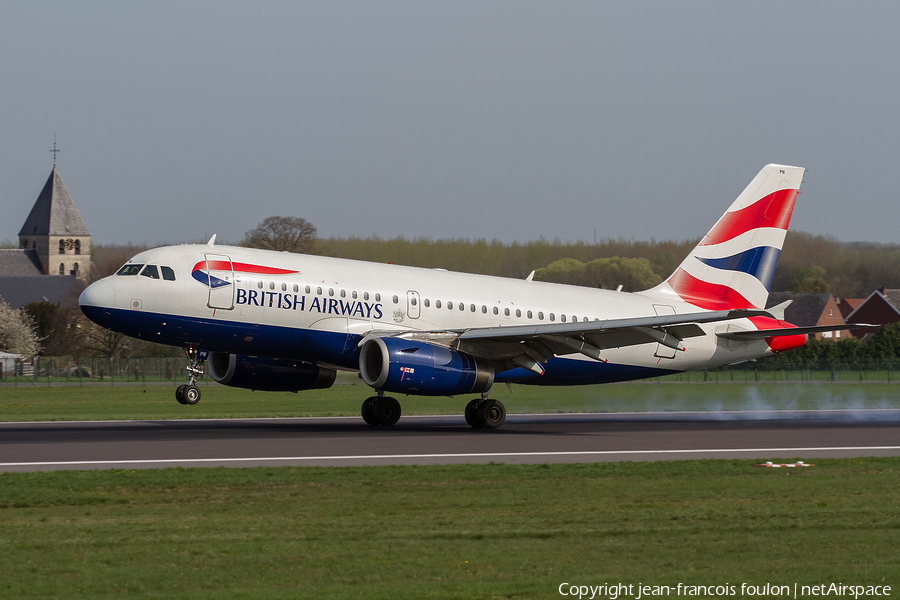 British Airways Airbus A319-131 (G-EUPN) | Photo 238634