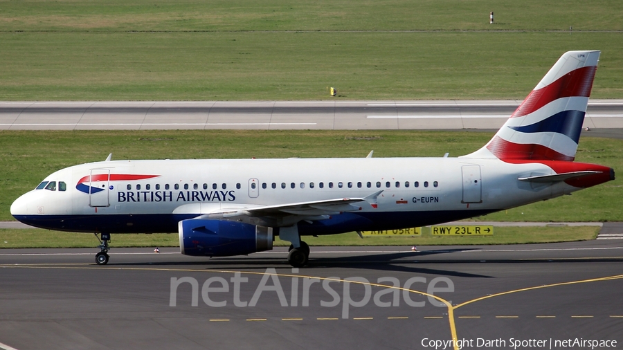 British Airways Airbus A319-131 (G-EUPN) | Photo 205851