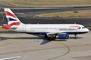 British Airways Airbus A319-131 (G-EUPN) at  Dusseldorf - International, Germany