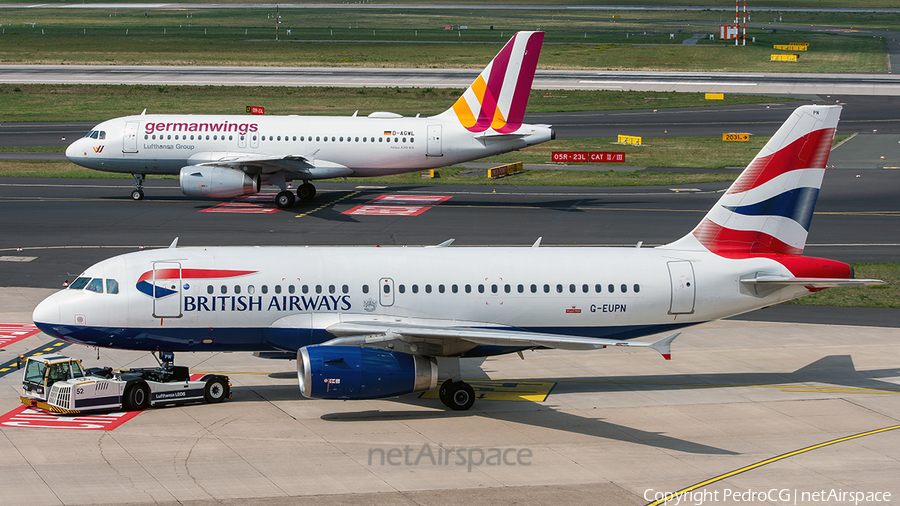 British Airways Airbus A319-131 (G-EUPN) | Photo 448366