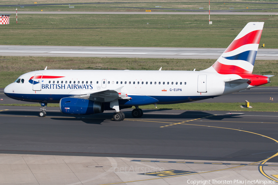 British Airways Airbus A319-131 (G-EUPN) | Photo 74223