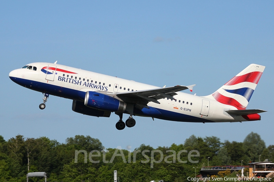 British Airways Airbus A319-131 (G-EUPN) | Photo 37815