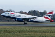 British Airways Airbus A319-131 (G-EUPN) at  Hamburg - Fuhlsbuettel (Helmut Schmidt), Germany