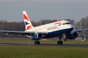 British Airways Airbus A319-131 (G-EUPN) at  Hamburg - Fuhlsbuettel (Helmut Schmidt), Germany