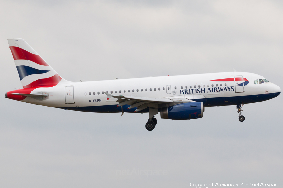 British Airways Airbus A319-131 (G-EUPN) | Photo 175985