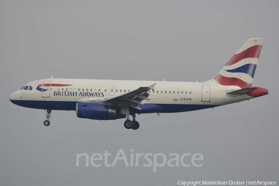 British Airways Airbus A319-131 (G-EUPN) | Photo 112043