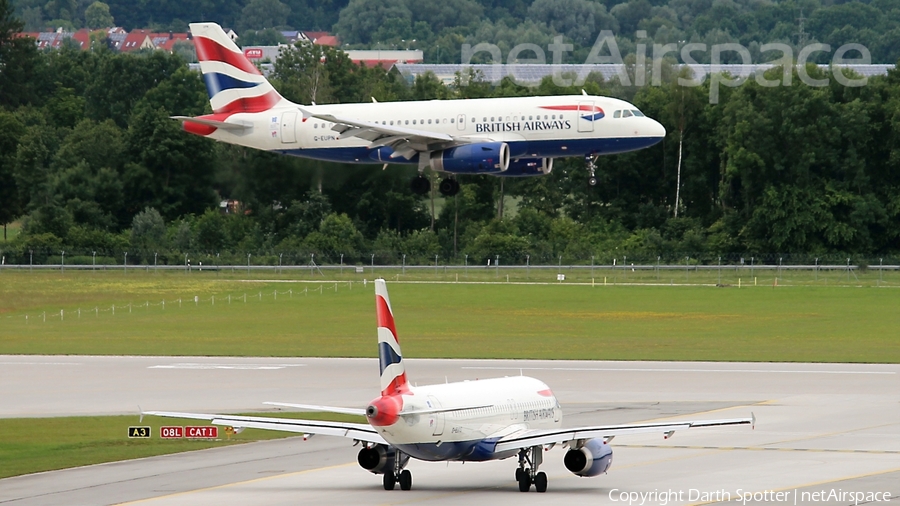 British Airways Airbus A319-131 (G-EUPN) | Photo 171609