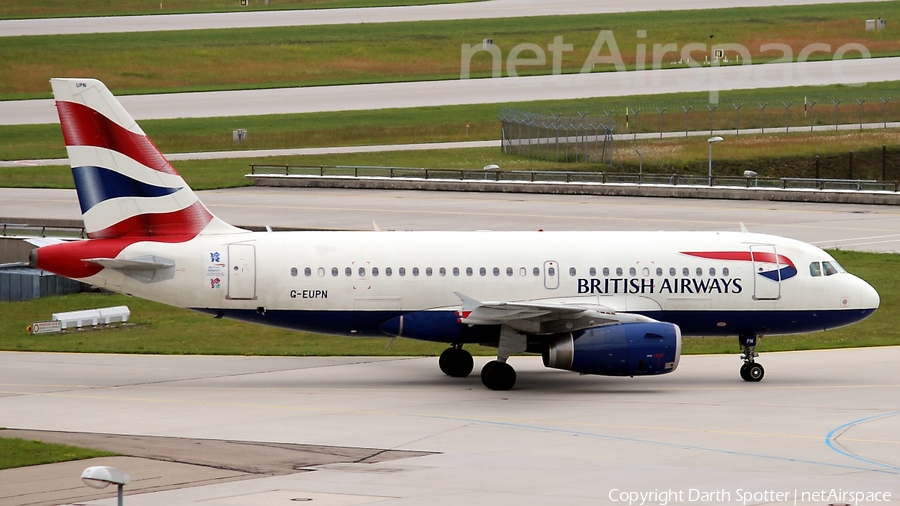 British Airways Airbus A319-131 (G-EUPN) | Photo 171610