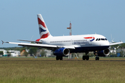 British Airways Airbus A319-131 (G-EUPO) at  Amsterdam - Schiphol, Netherlands