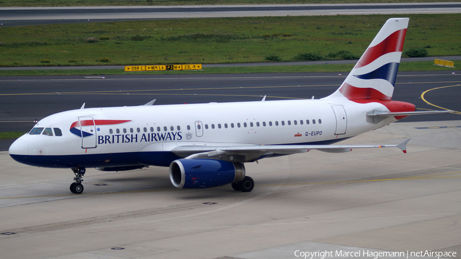 British Airways Airbus A319-131 (G-EUPO) | Photo 113962
