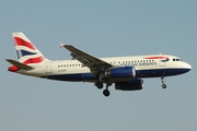 British Airways Airbus A319-131 (G-EUPO) at  Hamburg - Fuhlsbuettel (Helmut Schmidt), Germany