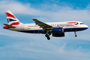 British Airways Airbus A319-131 (G-EUPO) at  Hamburg - Fuhlsbuettel (Helmut Schmidt), Germany