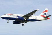 British Airways Airbus A319-131 (G-EUPO) at  London - Heathrow, United Kingdom