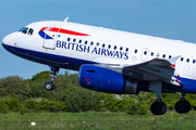 British Airways Airbus A319-131 (G-EUPO) at  Manchester - International (Ringway), United Kingdom