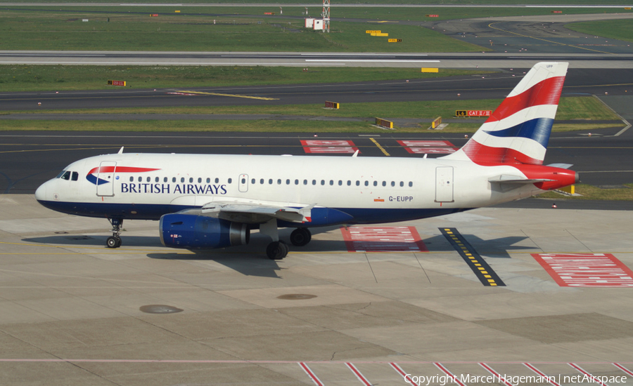 British Airways Airbus A319-131 (G-EUPP) | Photo 106488