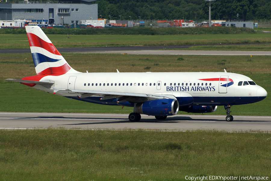 British Airways Airbus A319-131 (G-EUPP) | Photo 344958