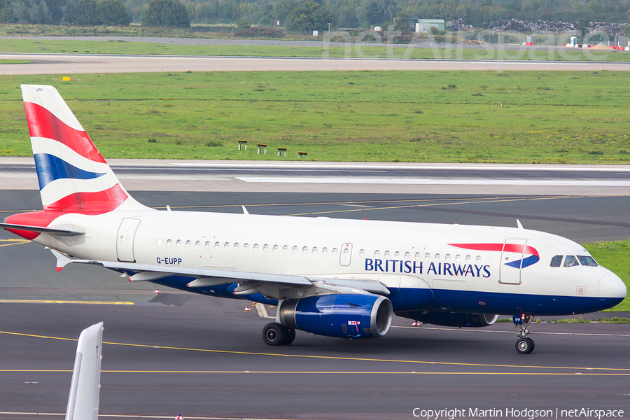 British Airways Airbus A319-131 (G-EUPP) | Photo 86505