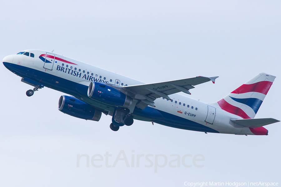 British Airways Airbus A319-131 (G-EUPP) | Photo 86506