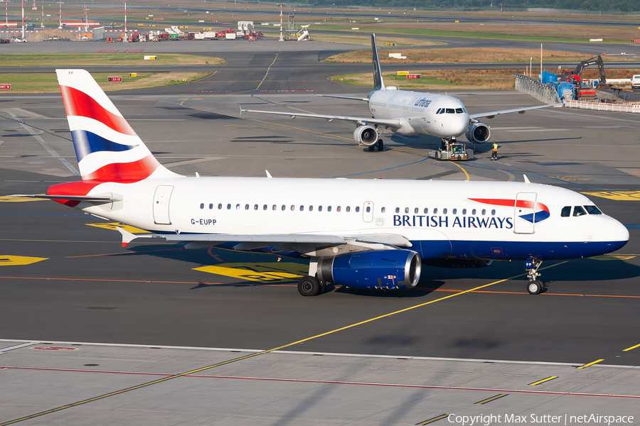 British Airways Airbus A319-131 (G-EUPP) | Photo 449713