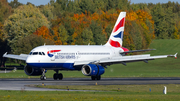 British Airways Airbus A319-131 (G-EUPP) at  Hamburg - Fuhlsbuettel (Helmut Schmidt), Germany