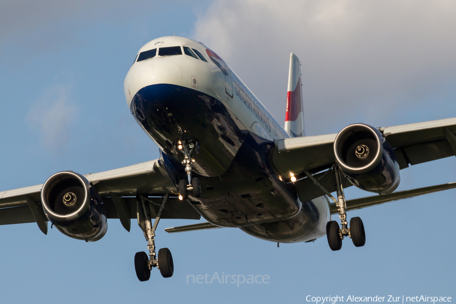 British Airways Airbus A319-131 (G-EUPP) | Photo 109674