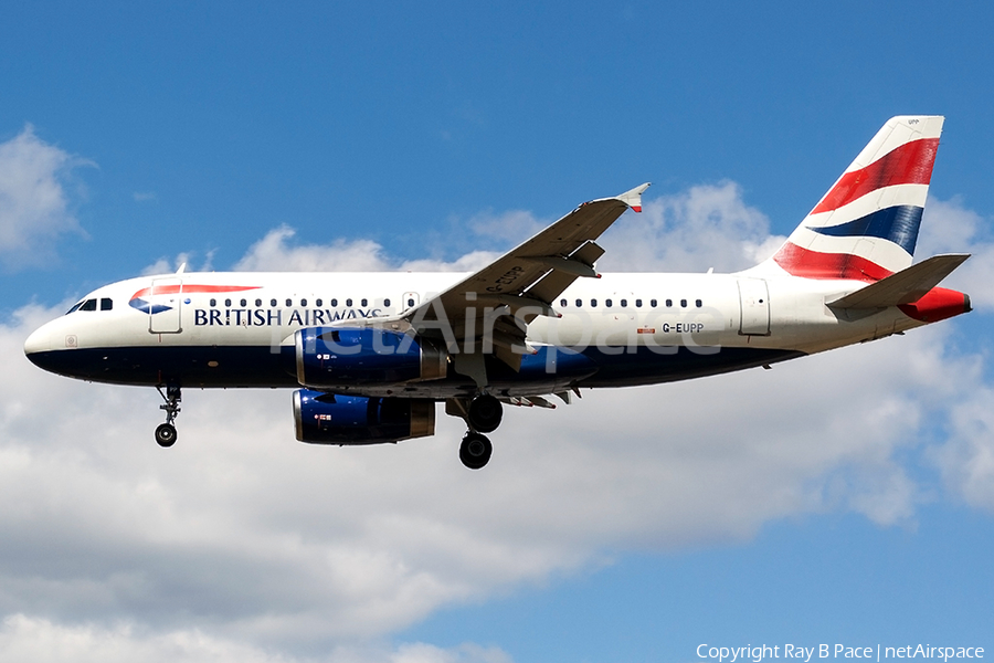 British Airways Airbus A319-131 (G-EUPP) | Photo 348113