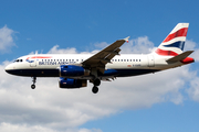 British Airways Airbus A319-131 (G-EUPP) at  London - Heathrow, United Kingdom